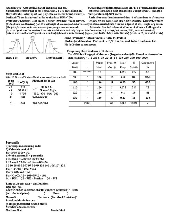 Qms Study Guide Fall Final Eye Color Level Of