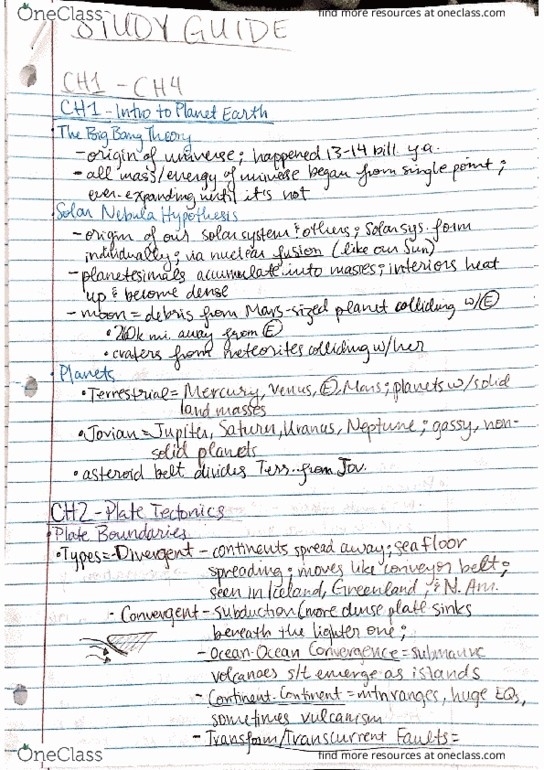 GEOL 001 Study Guide Fall 2017 Quiz Enone Amphibole