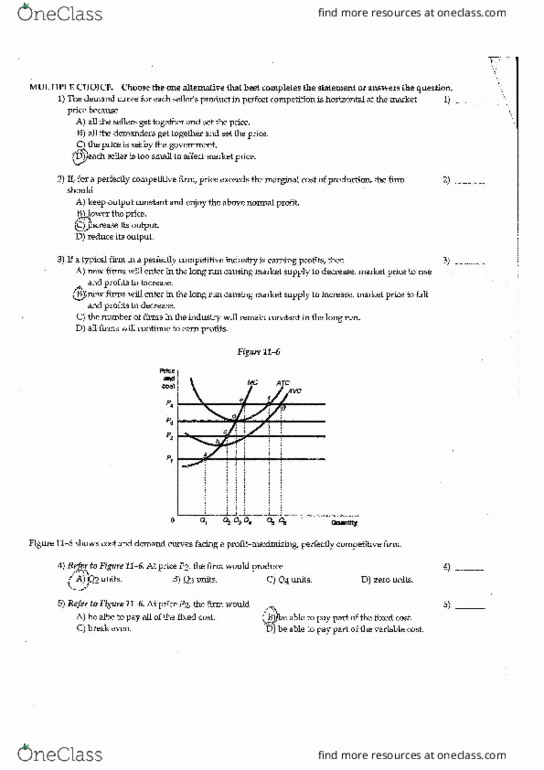 Econ Final Econ Final Exam Professo Pan Oneclass