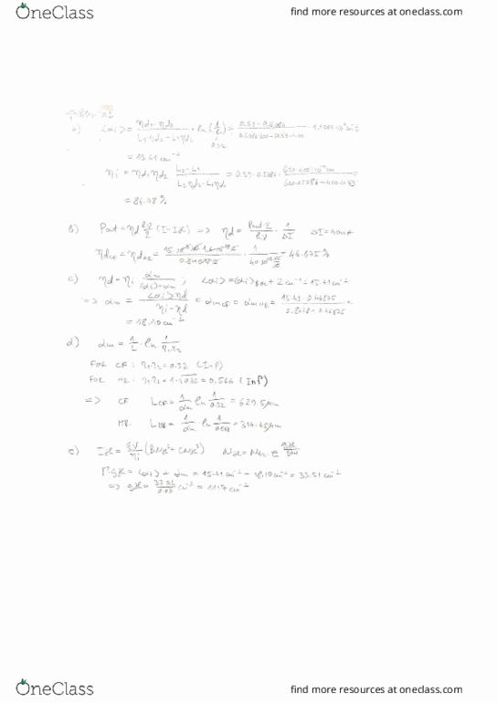 ECE 2A Midterm Mid Term OneClass