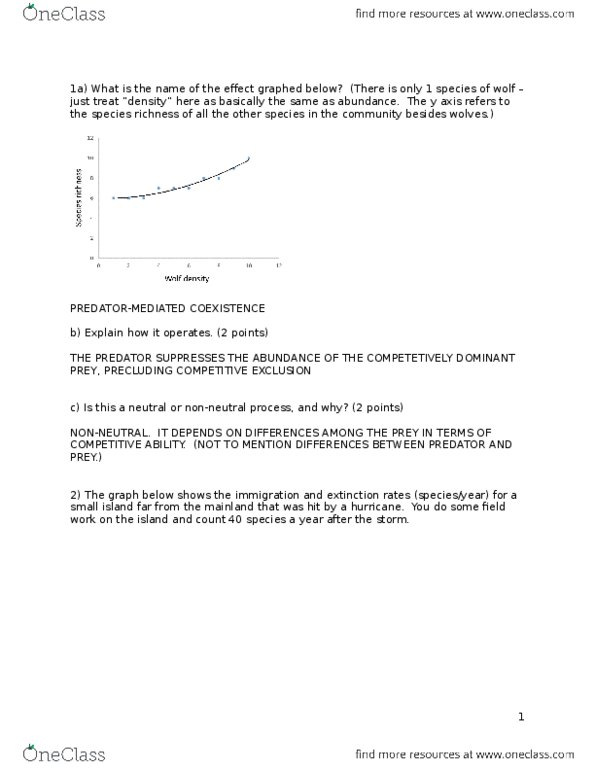 BIOL 230 Midterm Topic1 Practice Questions ANSWERS OneClass