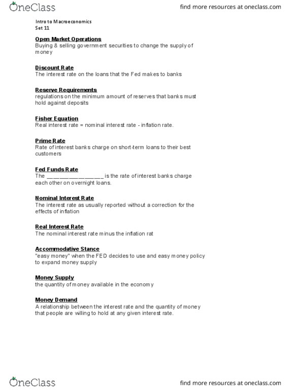 01:220:103 Lecture Notes - Lecture 11: Opportunity Cost, Nominal Interest Rate, Real Interest Rate thumbnail