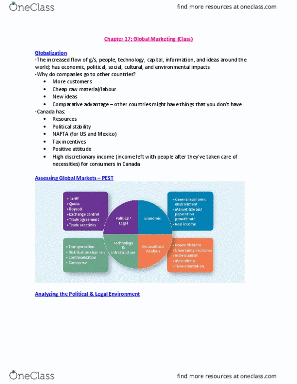 BU352 Lecture Notes - Lecture 17: Masculinity, Purchasing Power Parity, Marketing Mix thumbnail