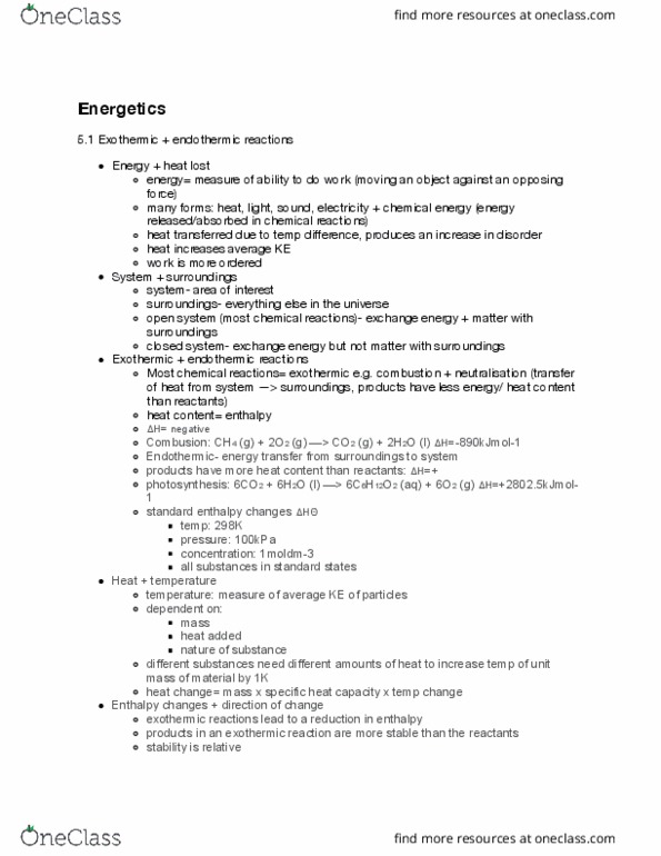 CHM136H1 Chapter Notes - Chapter 5: Bond-Dissociation Energy, Reagent, Methanol thumbnail