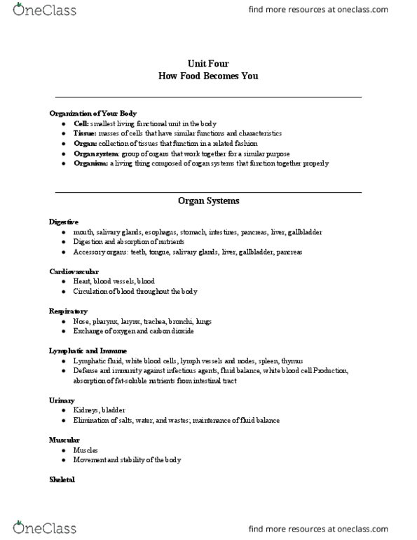 NSC 170C1 Lecture Notes - Lecture 4: Chylomicron, Flatulence, Phospholipid thumbnail