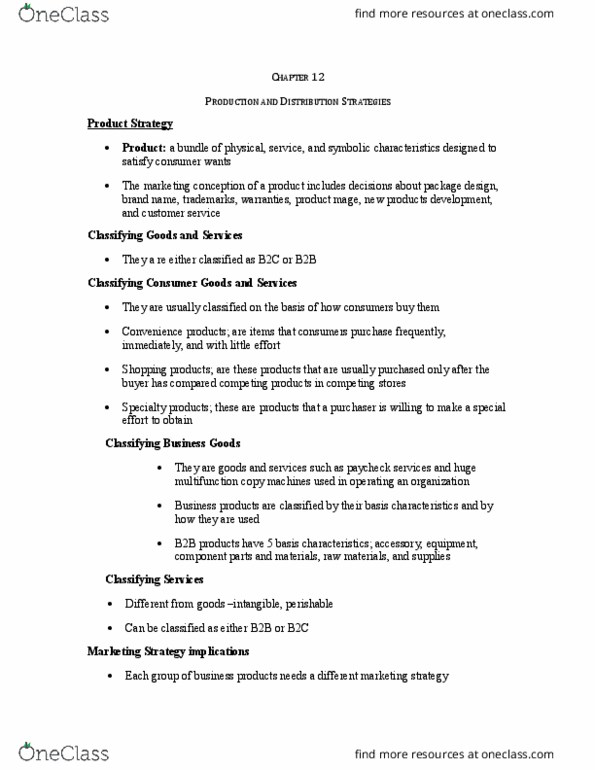 ADM 1100 Chapter Notes - Chapter 12: Barcode, Direct Market, Universal Product Code thumbnail