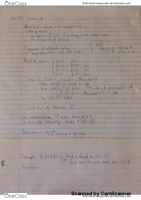 MAT137Y1 Lecture 6: MAT137- Lecture 5 & 6- Absolute Value& ε-δ definition of the limit thumbnail