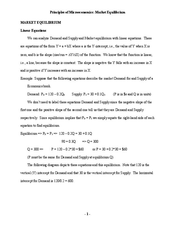 ADM 2703 Lecture Notes - Price Floor, Economic Equilibrium, Ceteris Paribus thumbnail