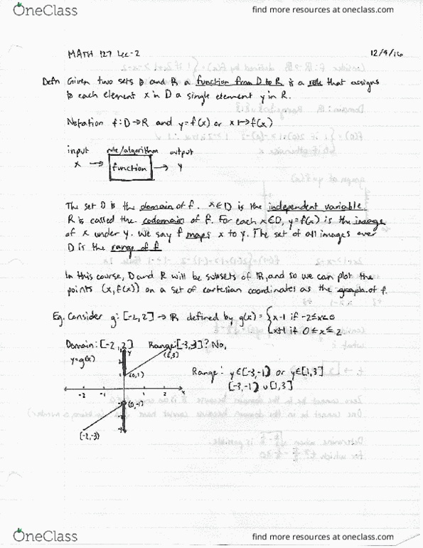 MATH127 Lecture Notes - Lecture 2: Tfo thumbnail