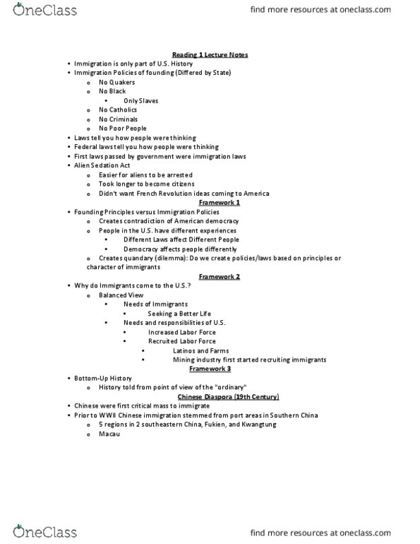 ASIAN AM 160 Lecture Notes - Lecture 1: Sedation thumbnail