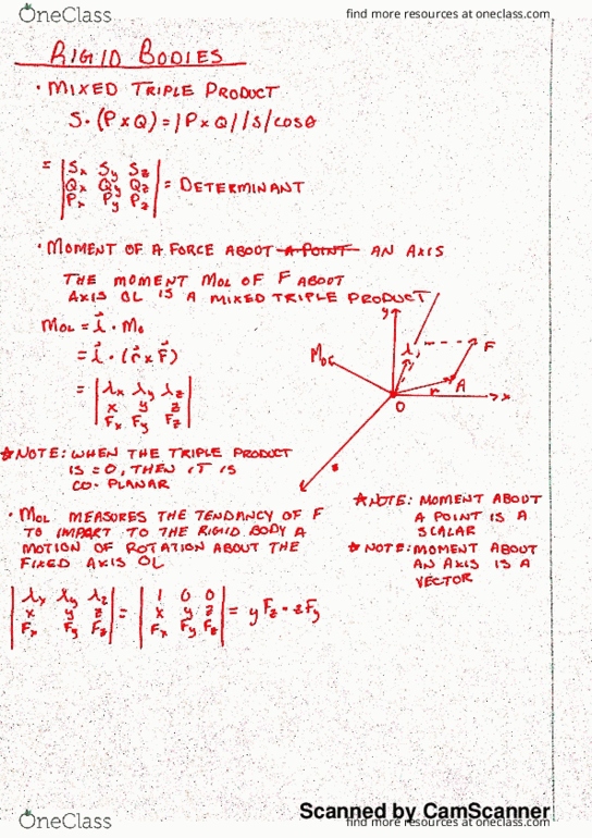 CE 29700 Lecture 3: Rigid Bodies & Moments About An Axis thumbnail