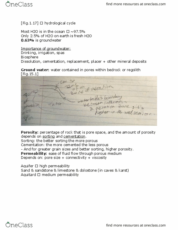 EAS201 Lecture Notes - Lecture 22: Regolith, Viscosity, Porosity thumbnail