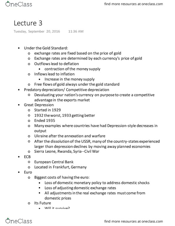 EC249 Lecture Notes - Lecture 4: Currency Board, Plaza Accord, Money Supply thumbnail