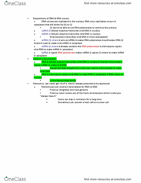 BIO 226 Lecture Notes - Lecture 13: Hepatitis B Virus, Immunosuppression, Gene Gun thumbnail