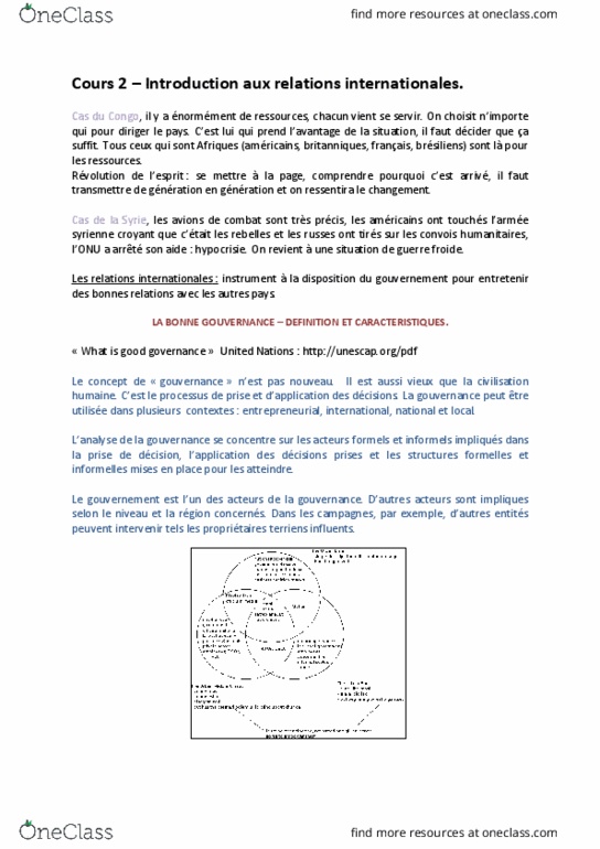 POLS 2920 Lecture Notes - Lecture 2: Le Droit, Le Monde, La Nature thumbnail