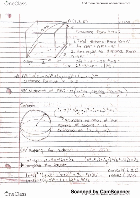MATH 073 Chapter 12.2: math notes2 thumbnail