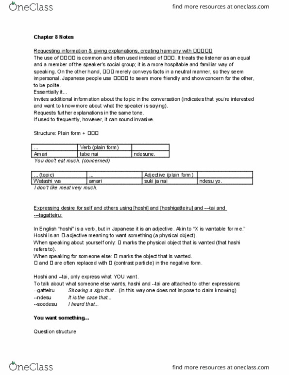 EAST 240 Chapter Notes - Chapter 8: Watashi Wa, United Nations Office For The Coordination Of Humanitarian Affairs, Gaikai thumbnail