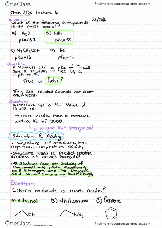 CHEM 2P20 Lecture 6: Organic Chemistry thumbnail