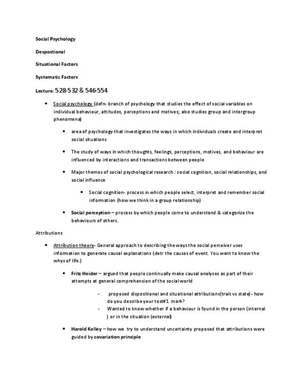 PSYC 1000 Chapter Notes -Contact Hypothesis, Craigslist, Demand Characteristics thumbnail