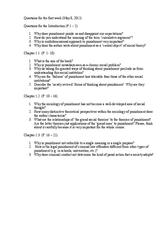 SOC346H5 Lecture : SOC346H5 Questions for the first lecture.doc thumbnail