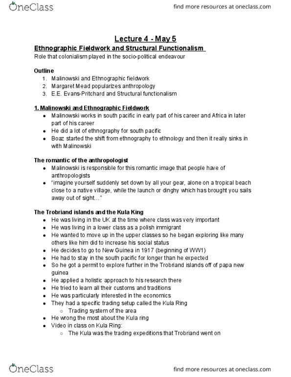 ANTH 202 Lecture Notes - Lecture 4: Prezi, American Anthropologist, Scientific Control thumbnail