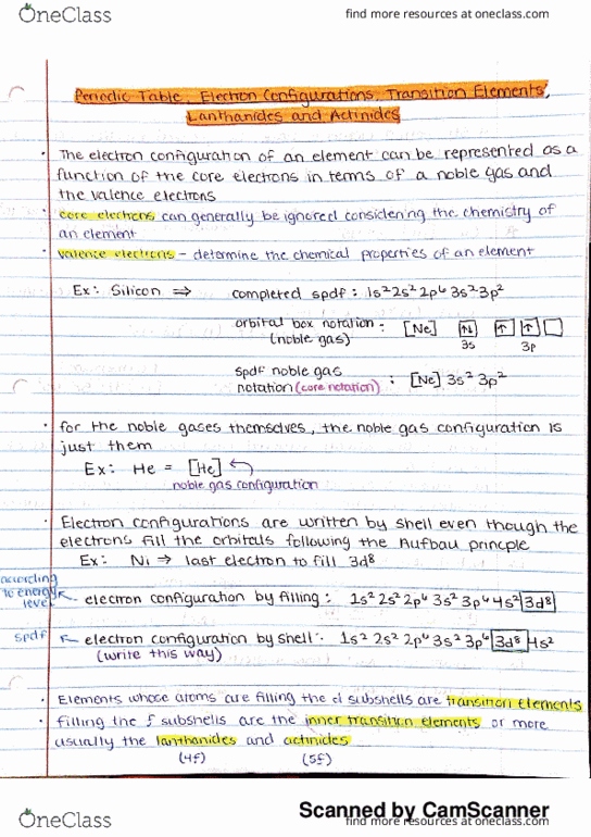 CHEM 1101 Lecture 24: Electronic Configurations and Periodic Trends thumbnail