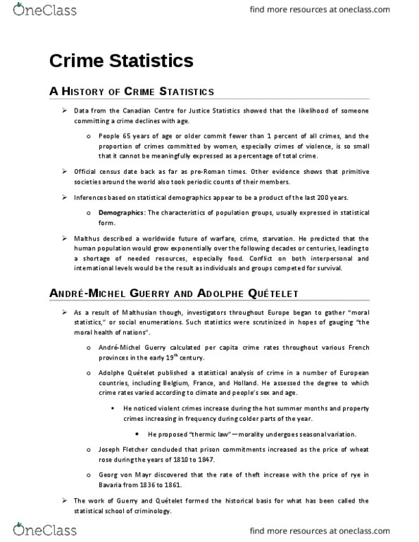 SOCI 2520 Chapter Notes - Chapter 2: General Social Survey, Cesare Lombroso, Cybercrime thumbnail