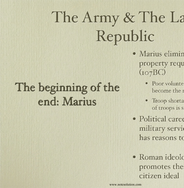CLA233H1 Lecture : PDF on Roman Army thumbnail