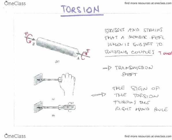 ME 222 Lecture 3: Torsion_notes thumbnail