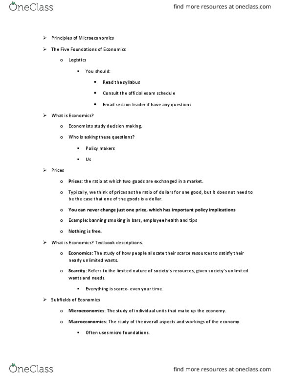 EC 201 Lecture Notes - Lecture 1: Low-Discrepancy Sequence, Opportunity Cost thumbnail