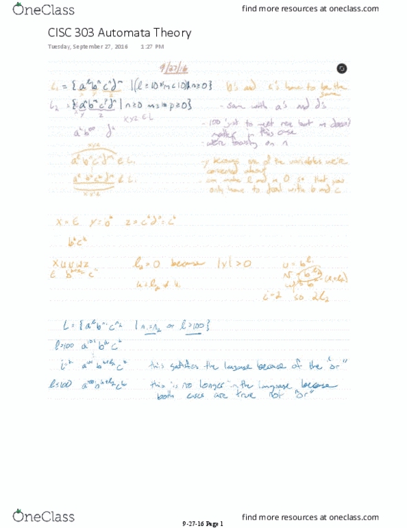 CISC303 Lecture 9: Pumping Lemma & Equivalence thumbnail