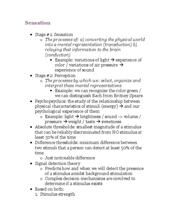 PSYCH 100 Lecture Notes - Bone Conduction, Interposition, Detection Theory thumbnail