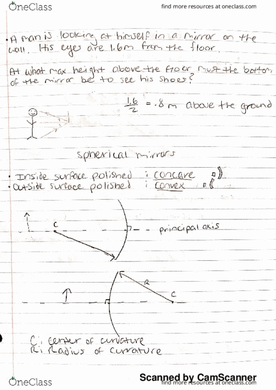 PHYSICS 132 Lecture 8: Convex vs Concave, Rays thumbnail