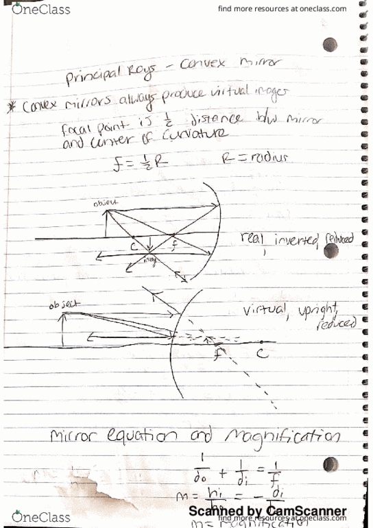 PHYSICS 132 Lecture 9: Principal rays, Focal Length thumbnail