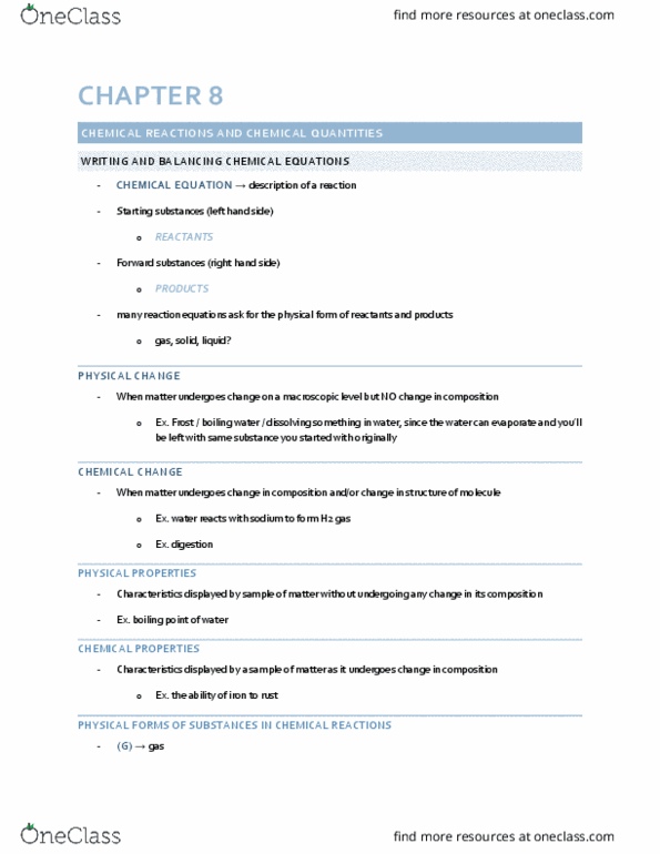 01:160:161 Lecture Notes - Lecture 16: Bromine, Interhalogen, Limiting Reagent thumbnail