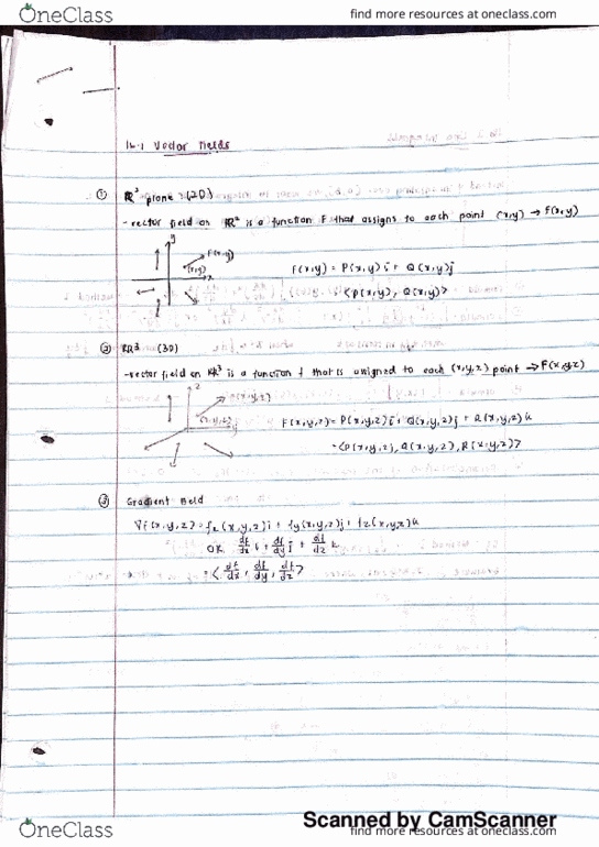 MA 26100 Chapter 16: Vector Calculus thumbnail