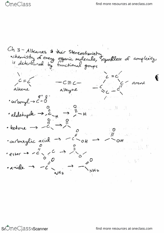 CHEM 261 Chapter 3: OWL Book Ch3 - Functional Groups, Alkanes, Naming Alkanes thumbnail