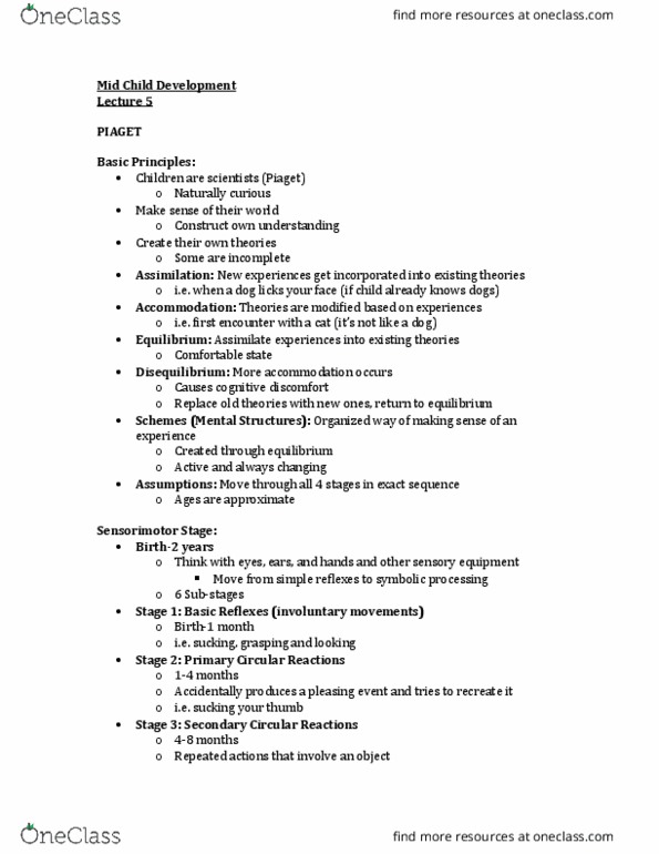 FRHD 2270 Lecture Notes - Lecture 5: Escape Room, Exact Sequence, 18 Months thumbnail