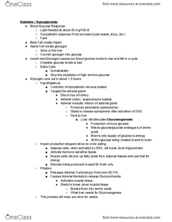 NS 1150 Lecture Notes - Lecture 11: Tenseness, Liver Disease, Reactive Hypoglycemia thumbnail