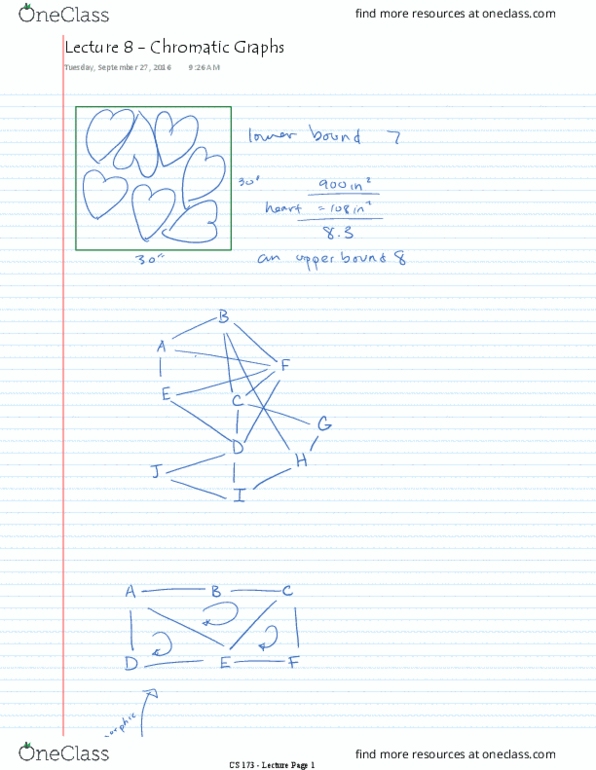 CS 173 Lecture 8: Chromatic Graphs thumbnail