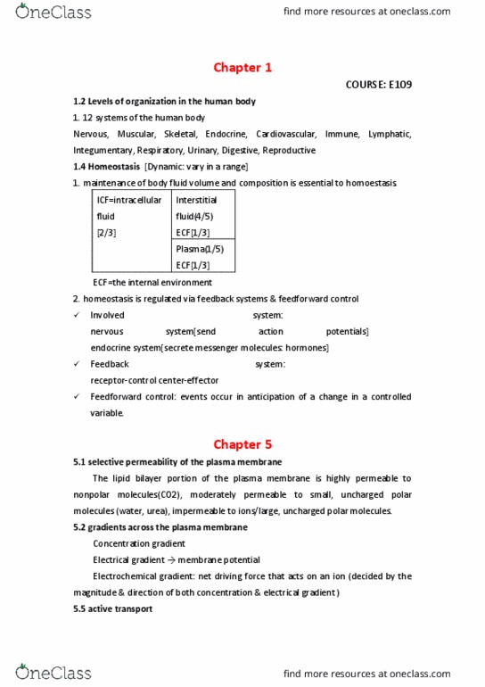 BIO SCI E109 Lecture Notes - Lecture 1: Endothelium, Blood Vessel, Microvillus thumbnail