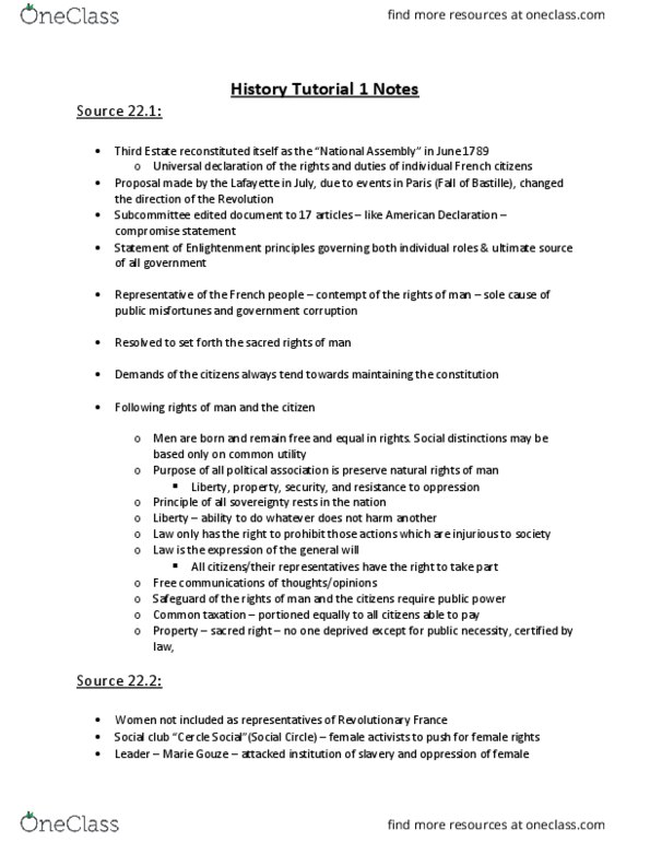 HISTORY 1DD3 Chapter Notes - Chapter 12: Stamen, The American Crisis, Heredity thumbnail