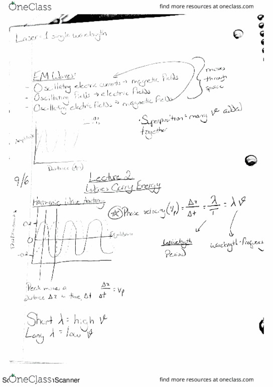 OPT 101 Lecture 2: Optics Lecture 2 thumbnail