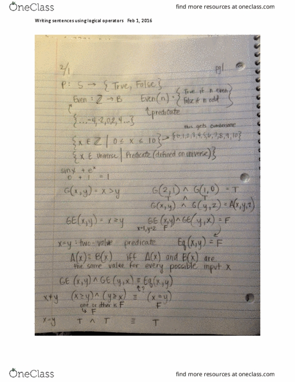 MATH-3721 Lecture 9: Using Logical operators for sentences Feb 1 thumbnail