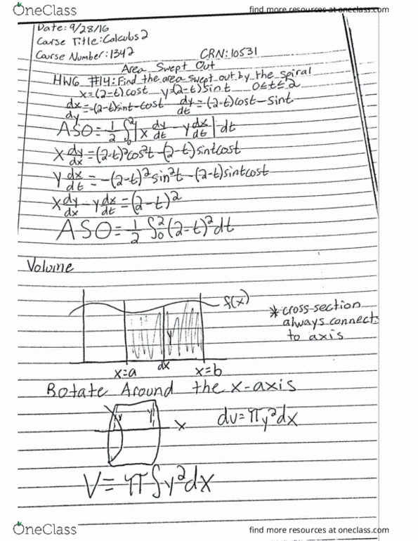 MATH 1342 Lecture 9: 10531, HANAI SADAKA, 9-28 thumbnail