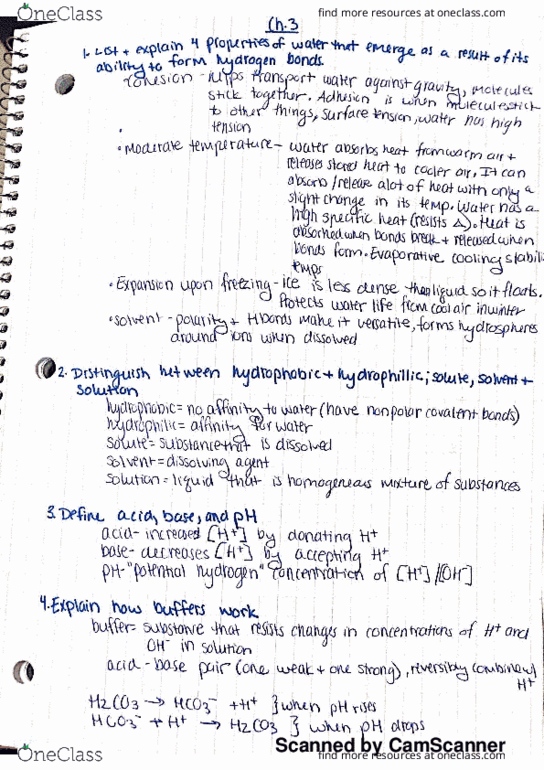 BISC 1403 Midterm: bio test 1 review - OneClass