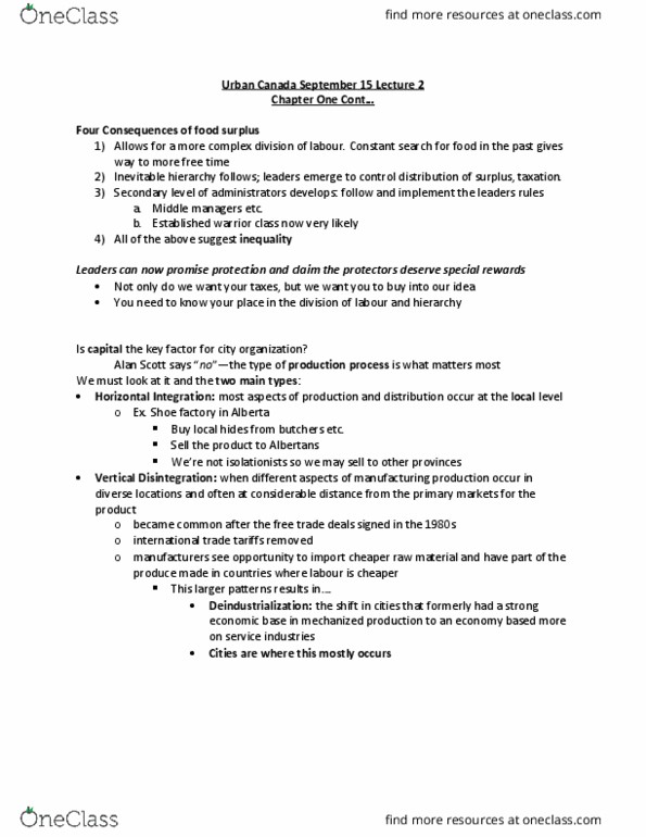 SLGY 2253 Lecture Notes - Lecture 3: Albion Woodbury Small, Complex Number, Deindustrialization thumbnail