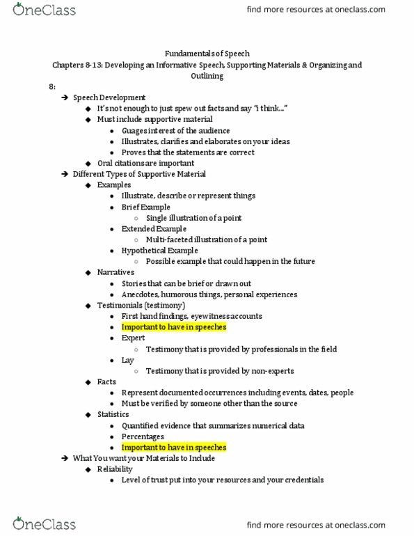 CMST 101 Lecture 5: Chapters 8-13 thumbnail