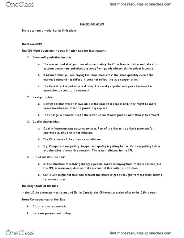ECON102 Lecture Notes - Lecture 8: Gdp Deflator, Real Interest Rate, Real Wages thumbnail