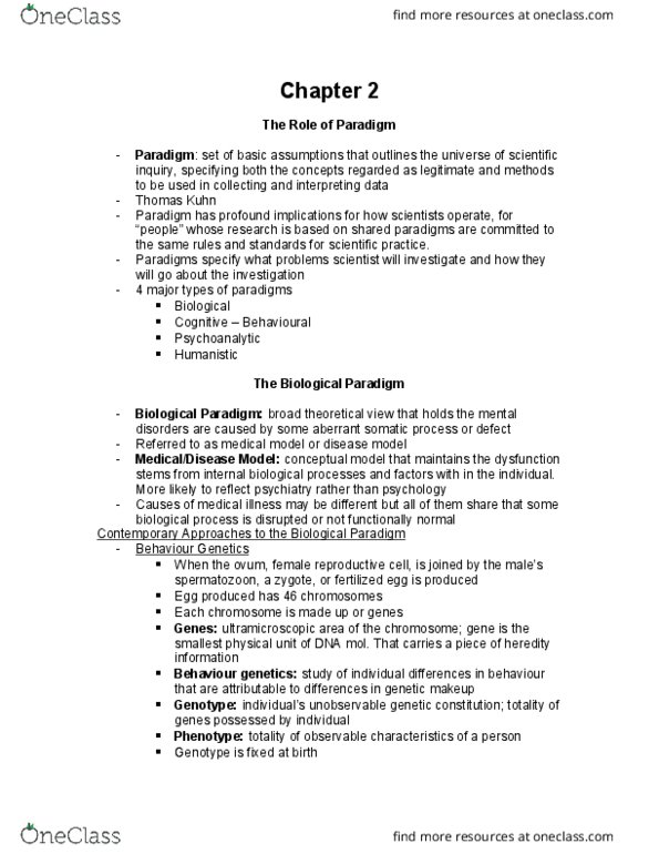 PSYB32H3 Chapter Notes - Chapter 2: Systematic Desensitization, Diazepam, Rosalie Rayner thumbnail